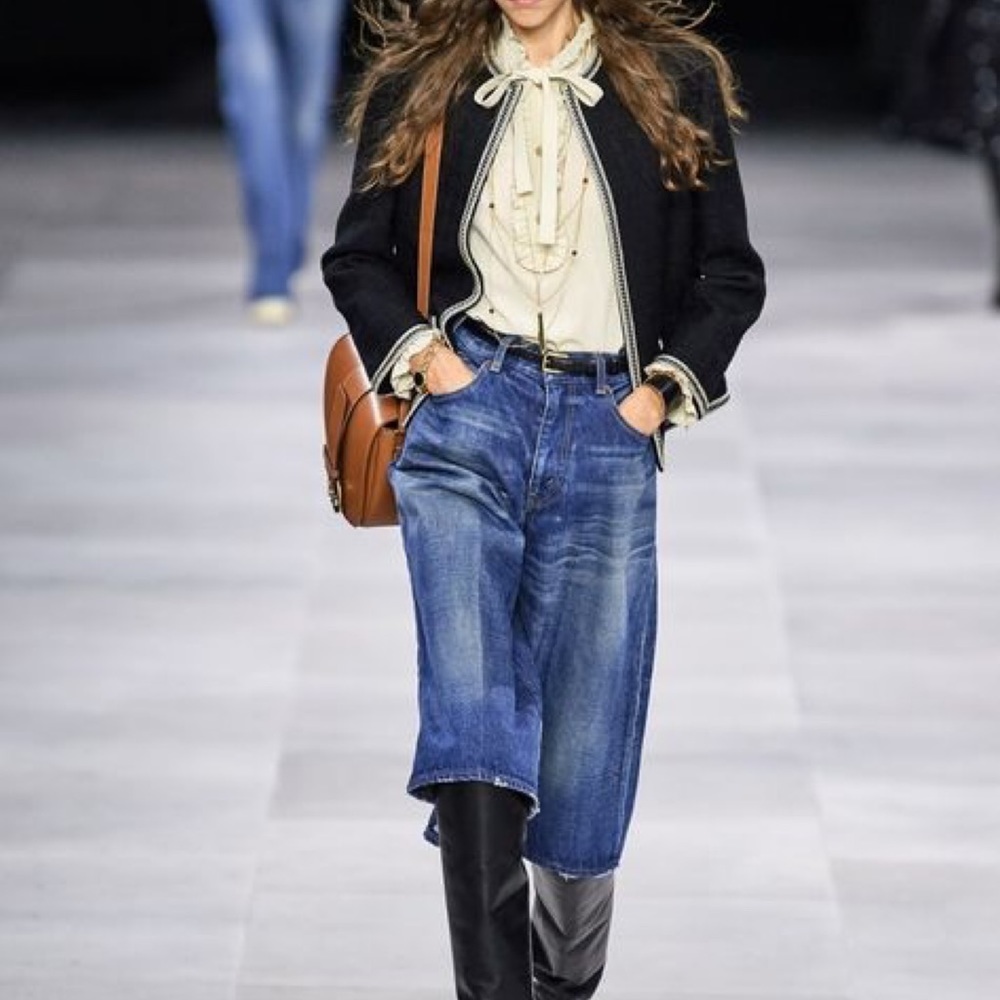 American Eagle washed texture crop jacket